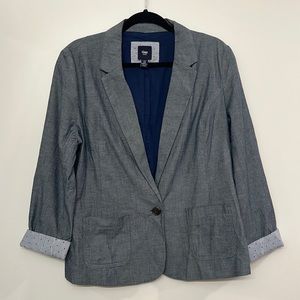 Gap Chambray Blazer